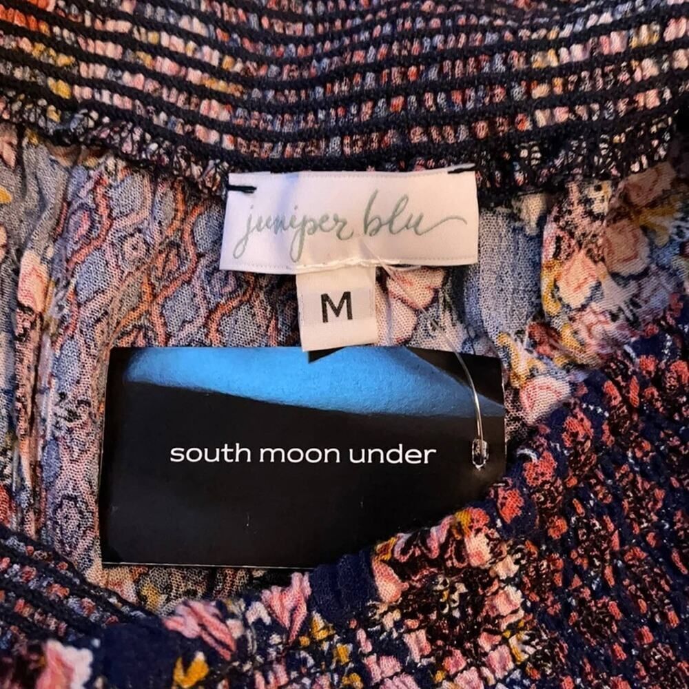 Juniper Blu Boho Patterned Skort Nwt M - image 8